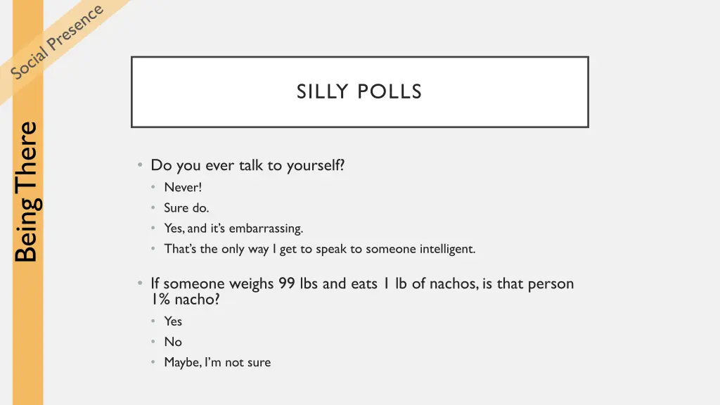 silly polls