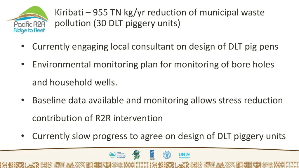 kiribati 955 tn kg yr reduction of municipal