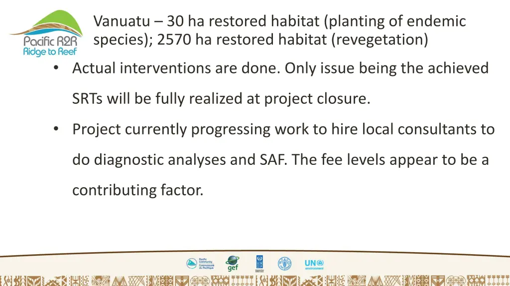 vanuatu 30 ha restored habitat planting