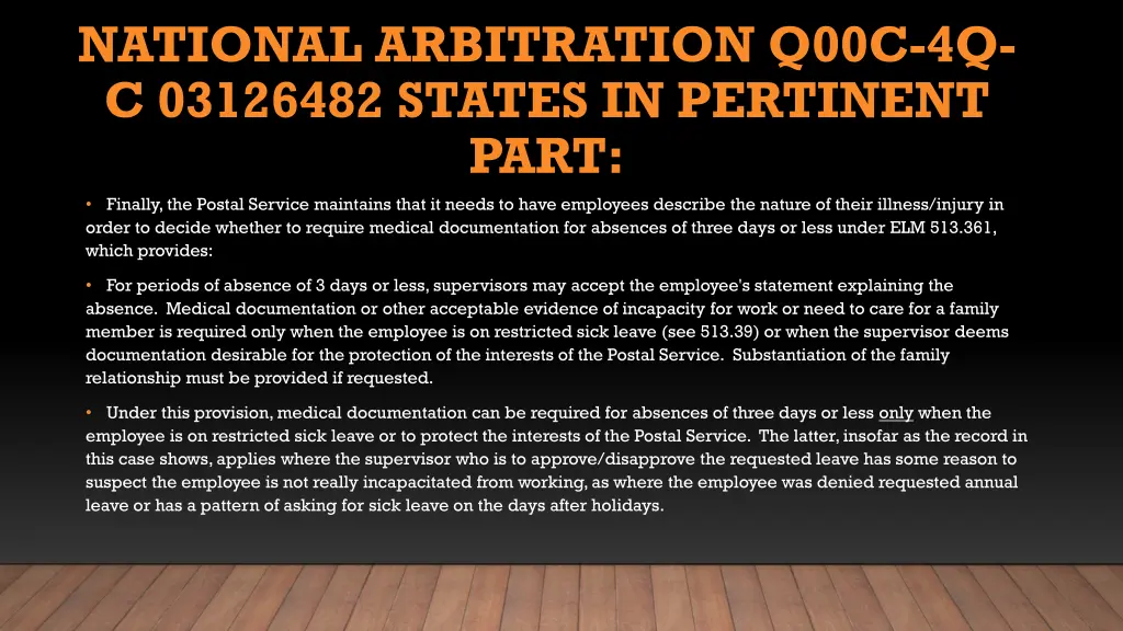 national arbitration q00c 4q c 03126482 states