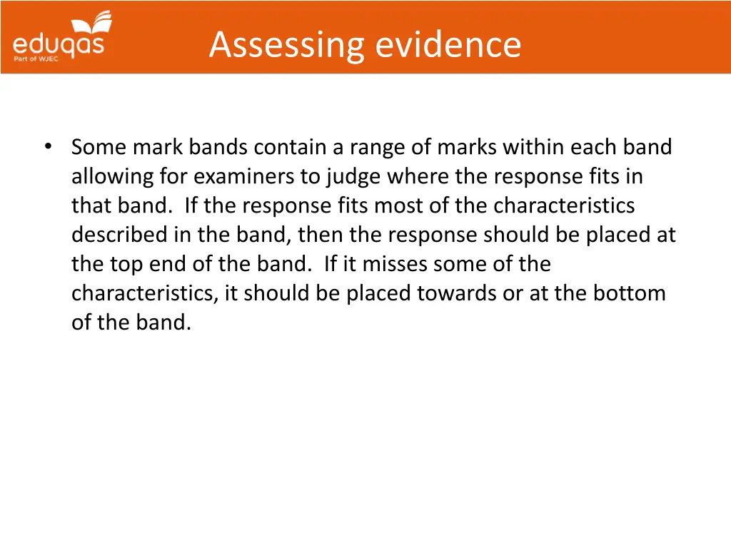 assessing evidence 4