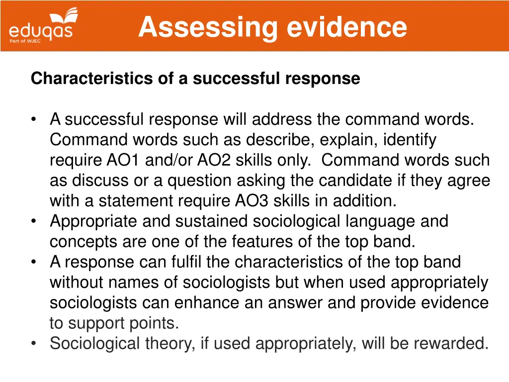 assessing evidence 5