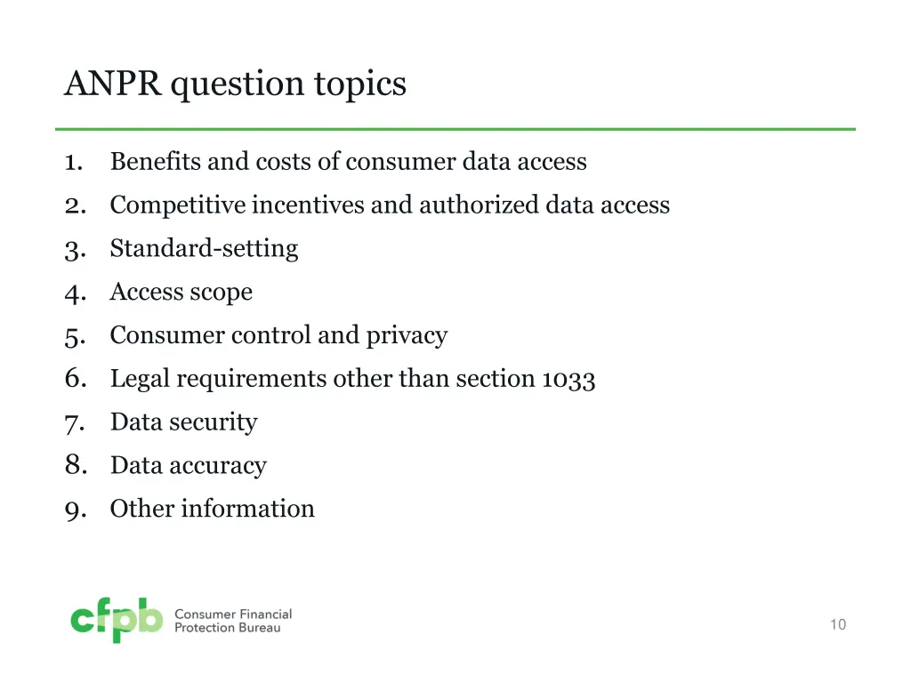 anpr question topics