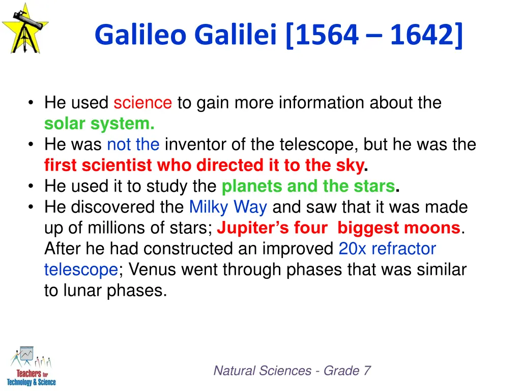 galileo galilei 1564 1642