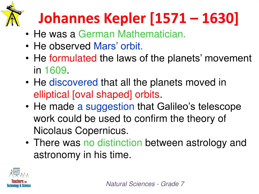 johannes kepler 1571 1630 he was a german