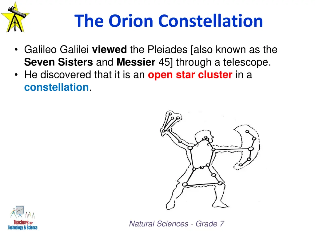 the orion constellation