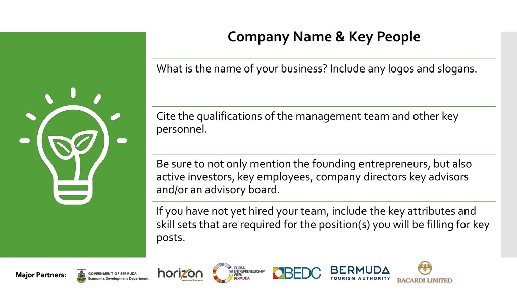 company name key people