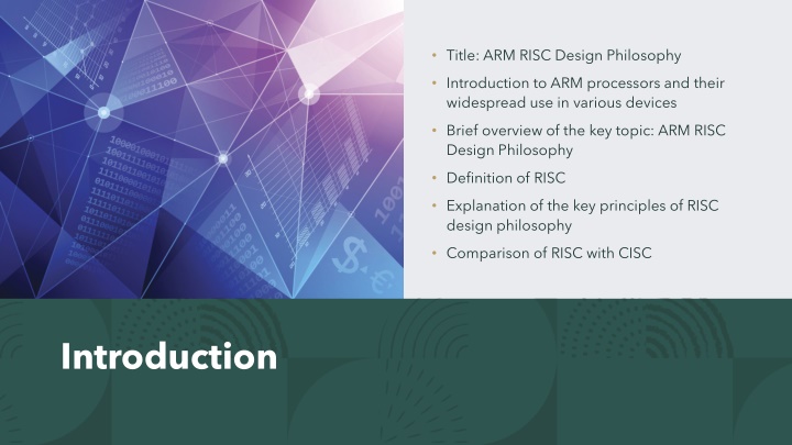 title arm risc design philosophy