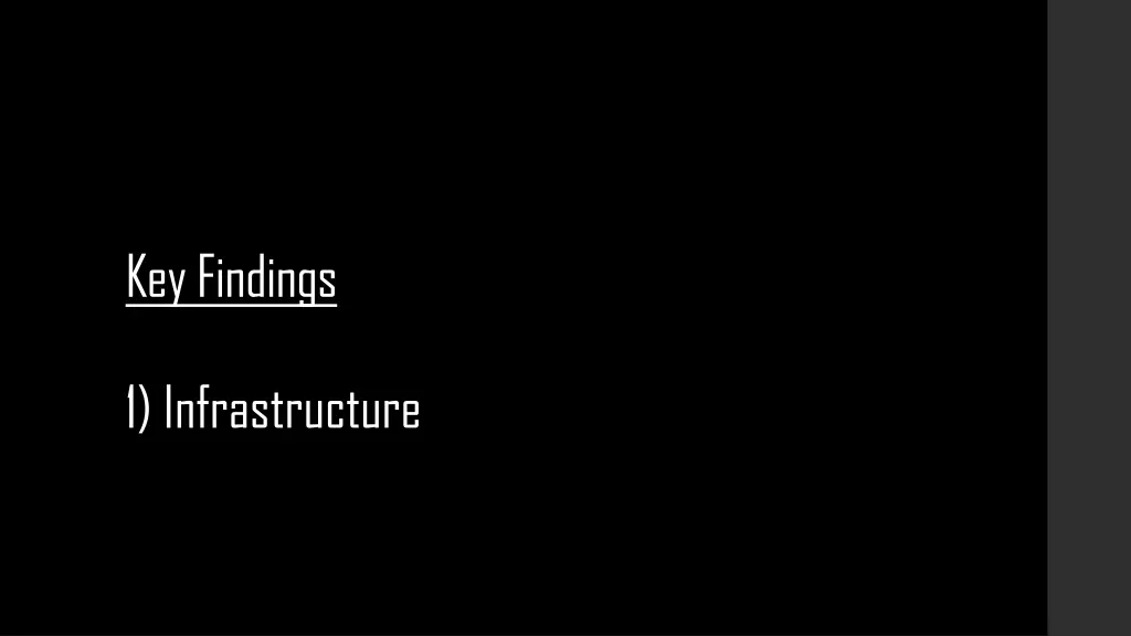 key findings