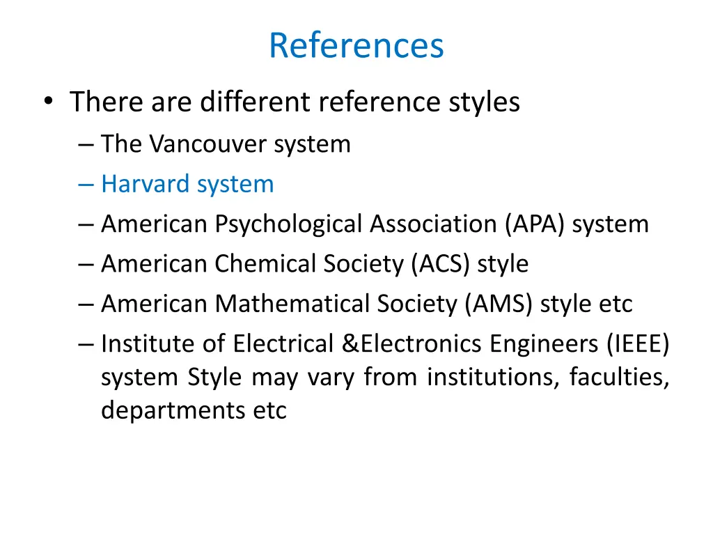 references