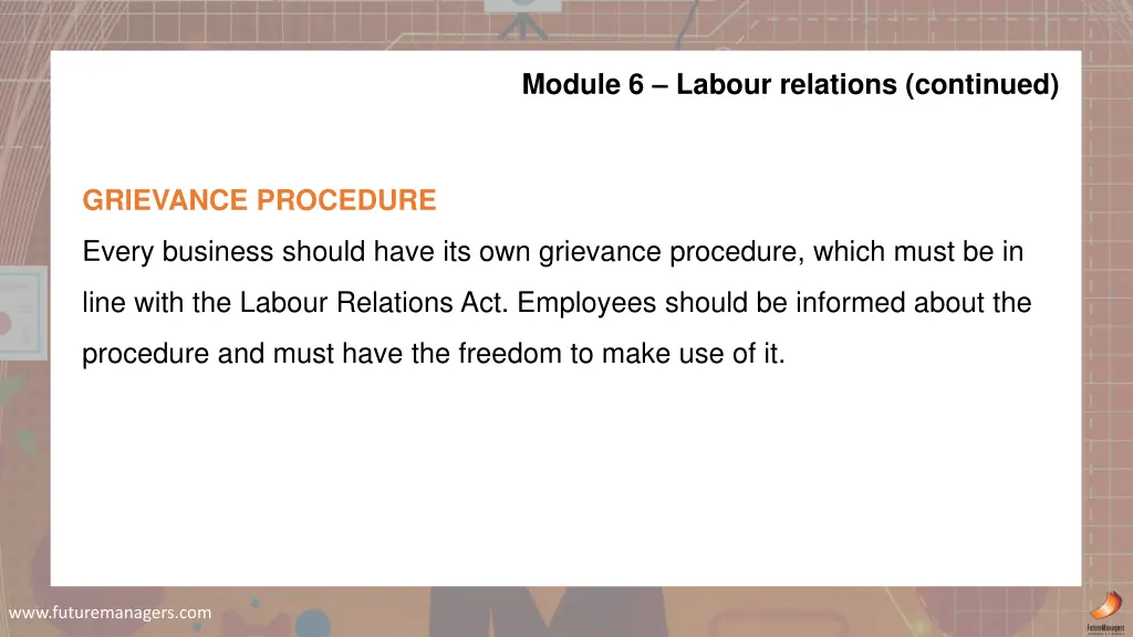 module 6 labour relations continued 1