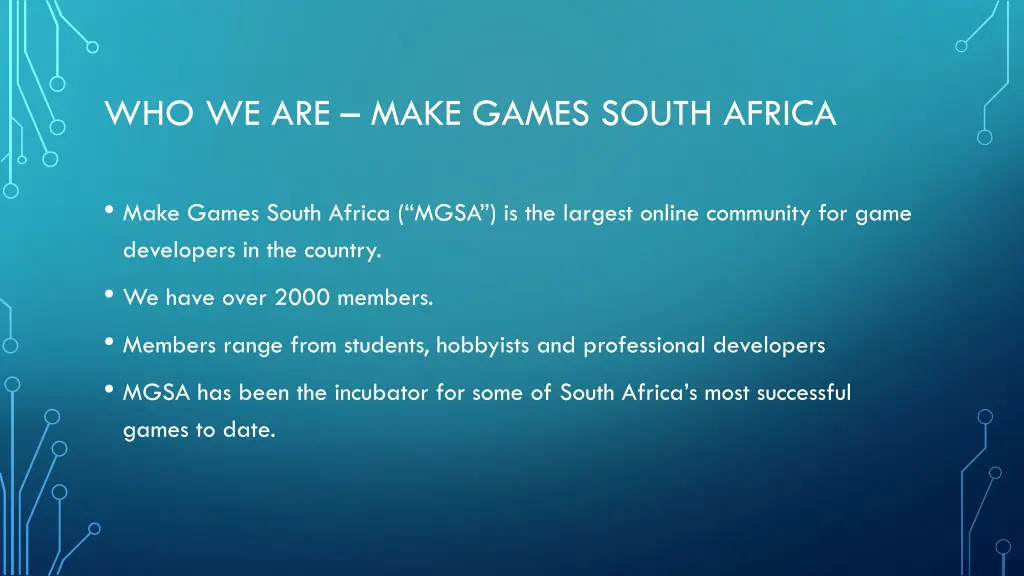 who we are make games south africa