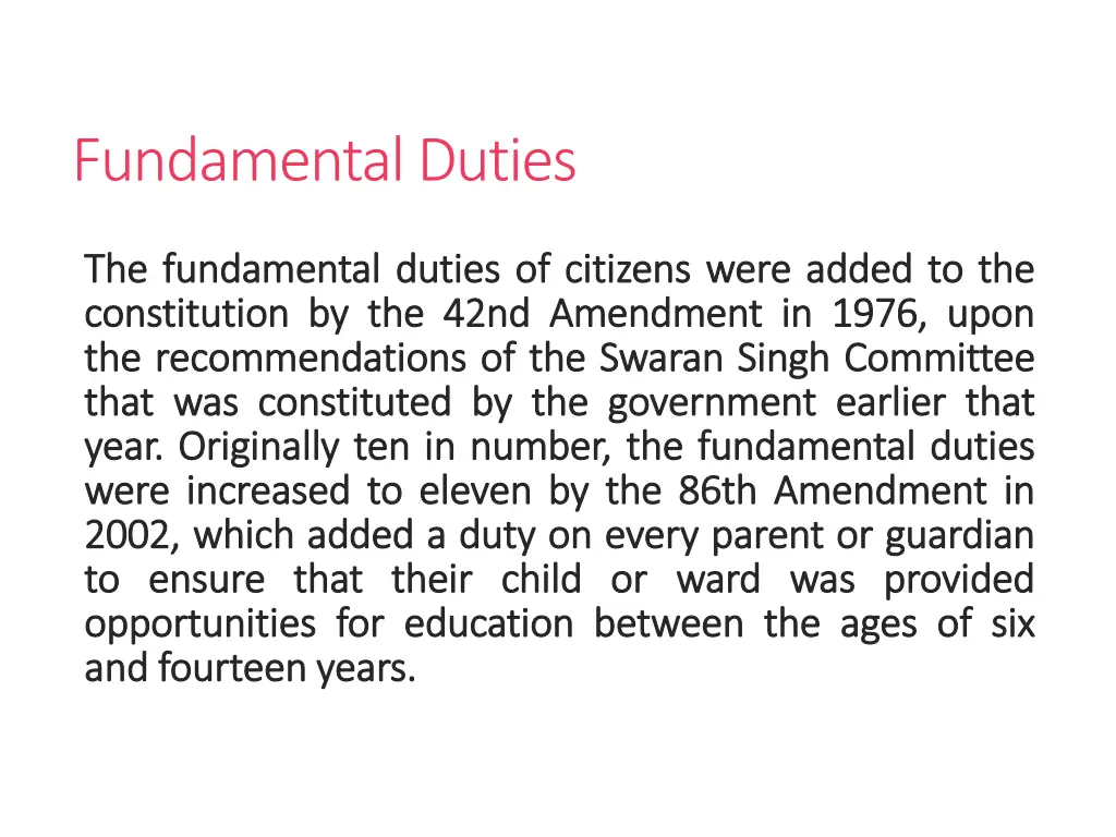 fundamental duties