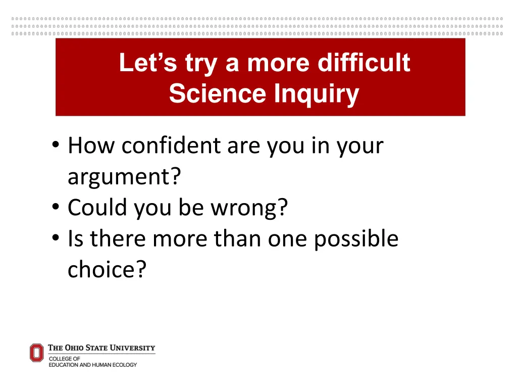 let s try a more difficult science inquiry 2