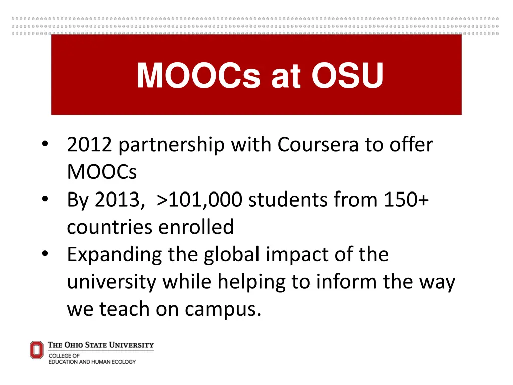 moocs at osu