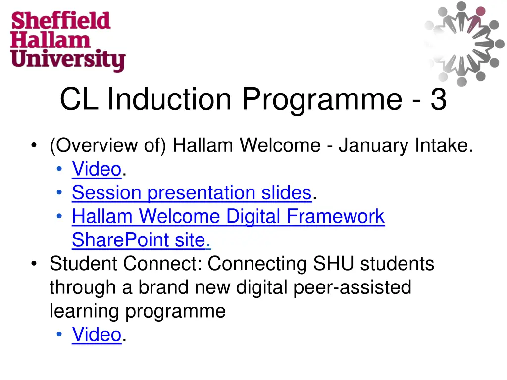 cl induction programme 3