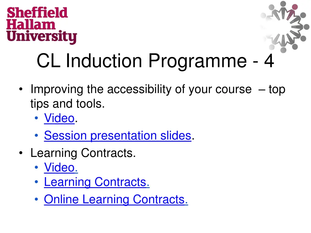 cl induction programme 4