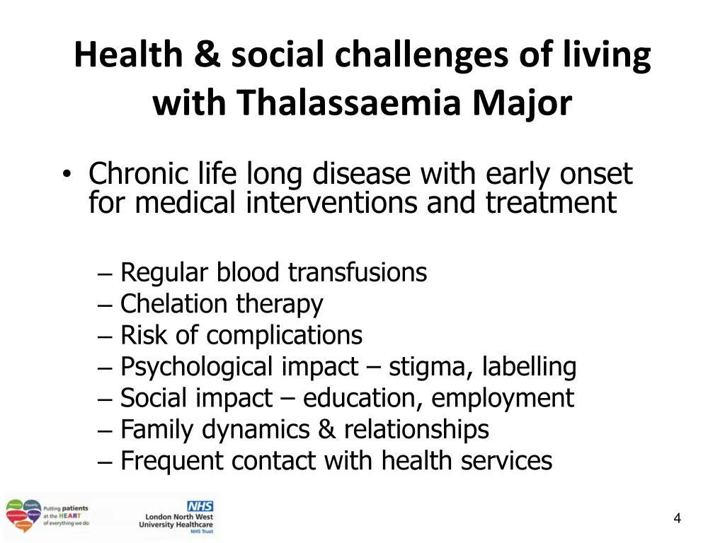 health social challenges of living with