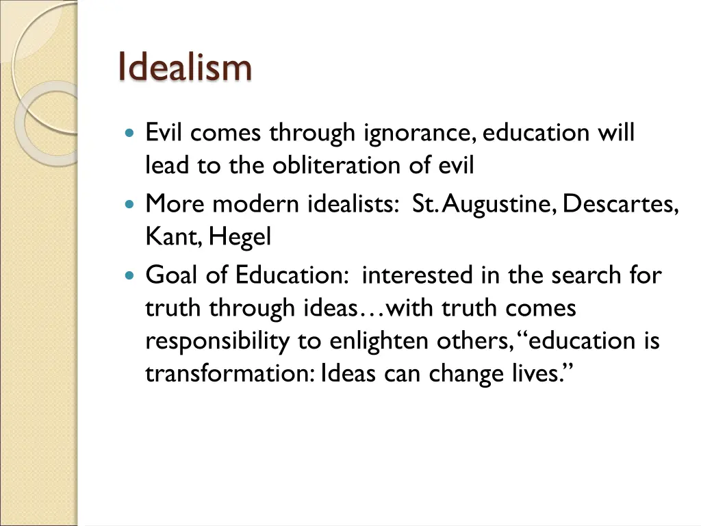 idealism 2