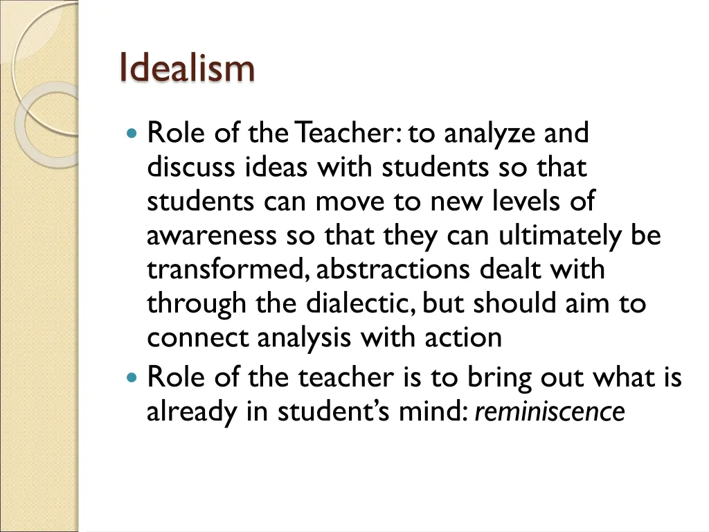 idealism 3