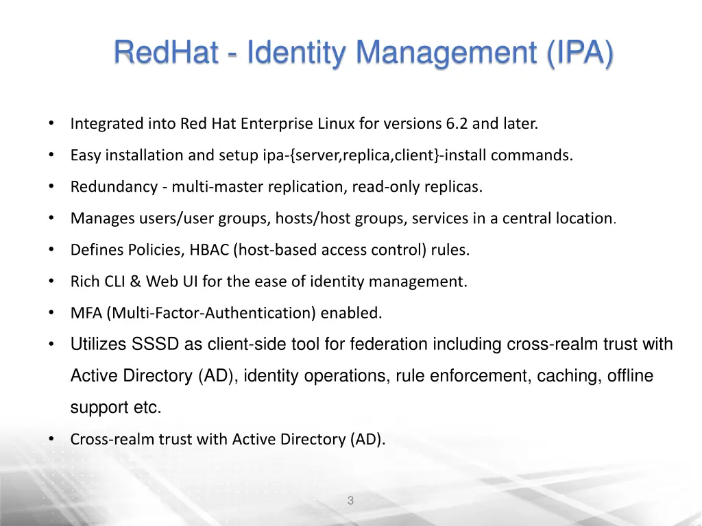 redhat identity management ipa