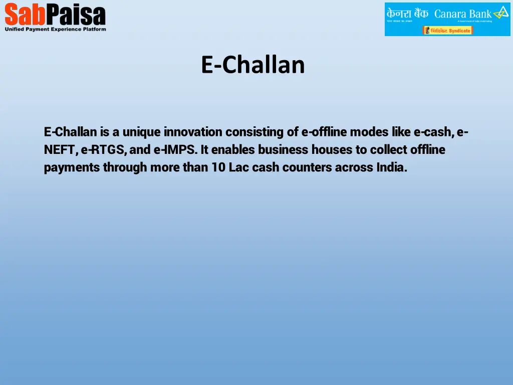 e challan