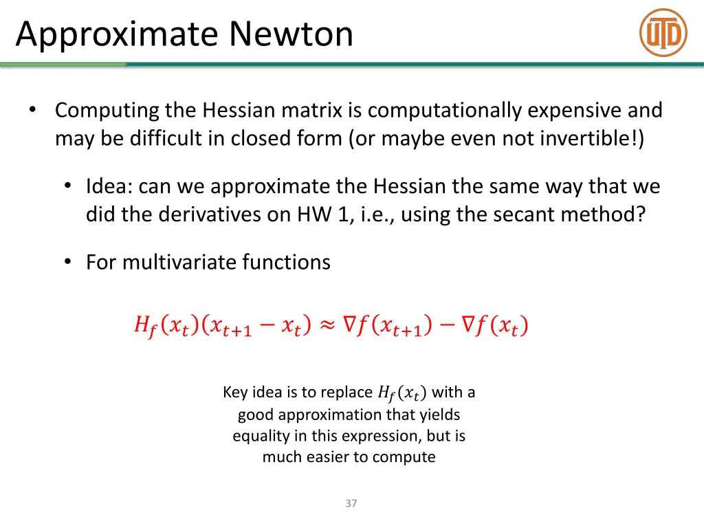 approximate newton 3