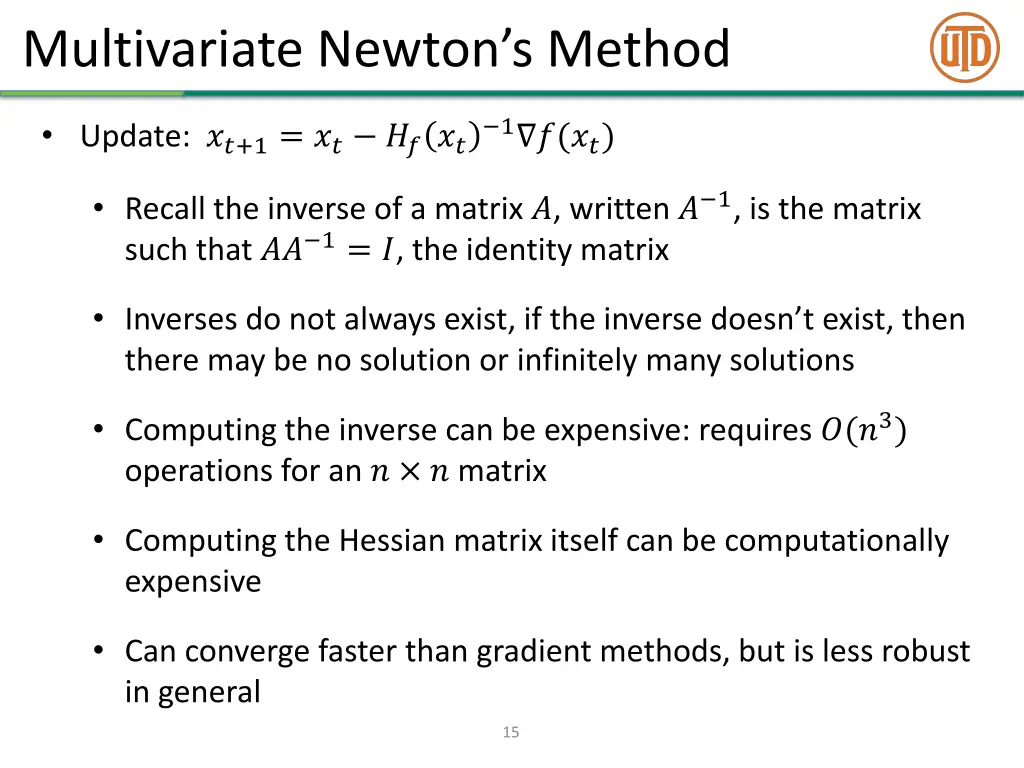 multivariate newton s method