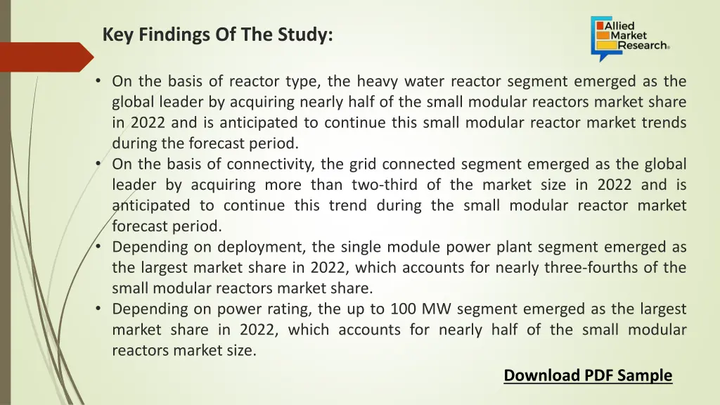 key findings of the study