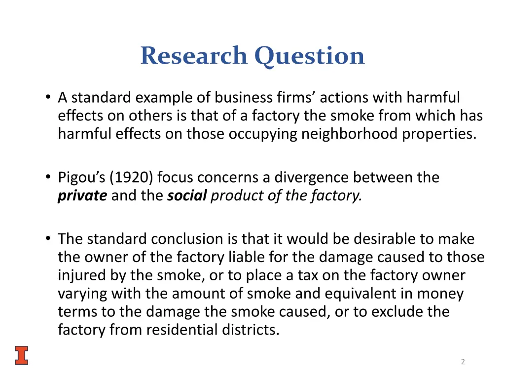 research question 1