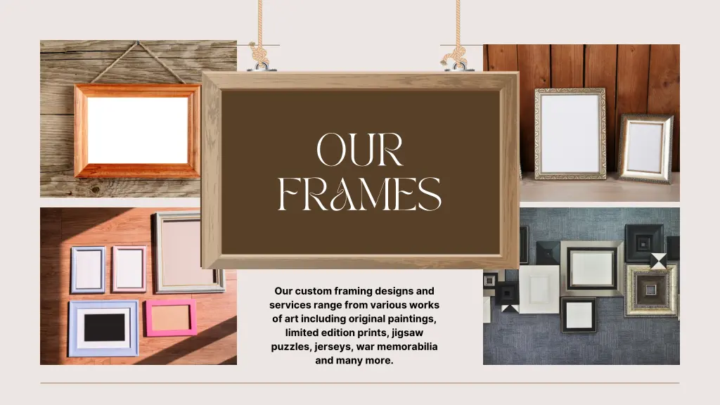 our frames