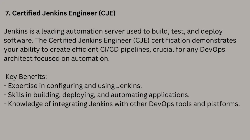 7 certified jenkins engineer cje