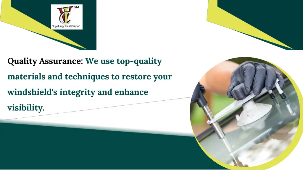 quality assurance we use top quality