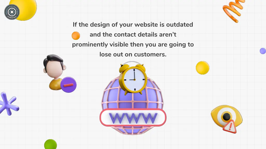 if the design of your website is outdated