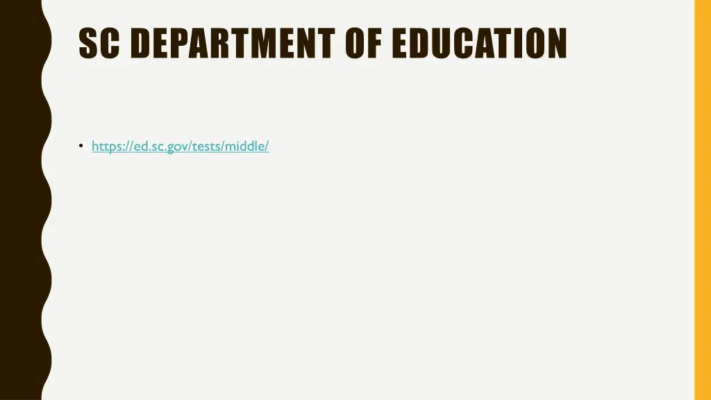 sc department of education