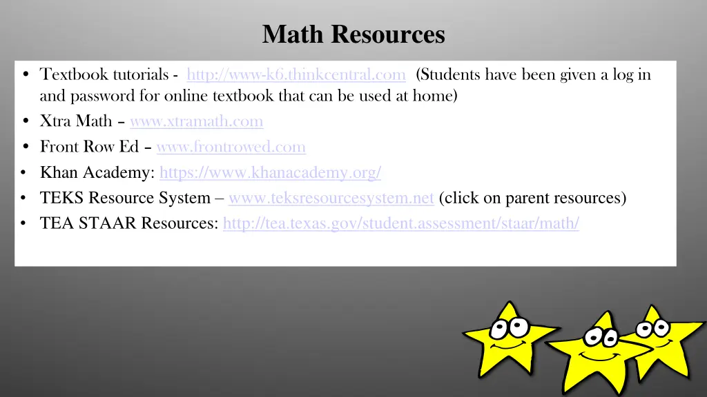 math resources