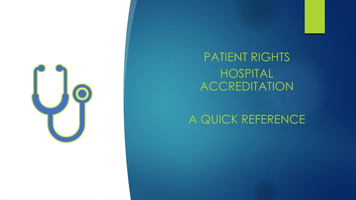 patient rights hospital accreditation