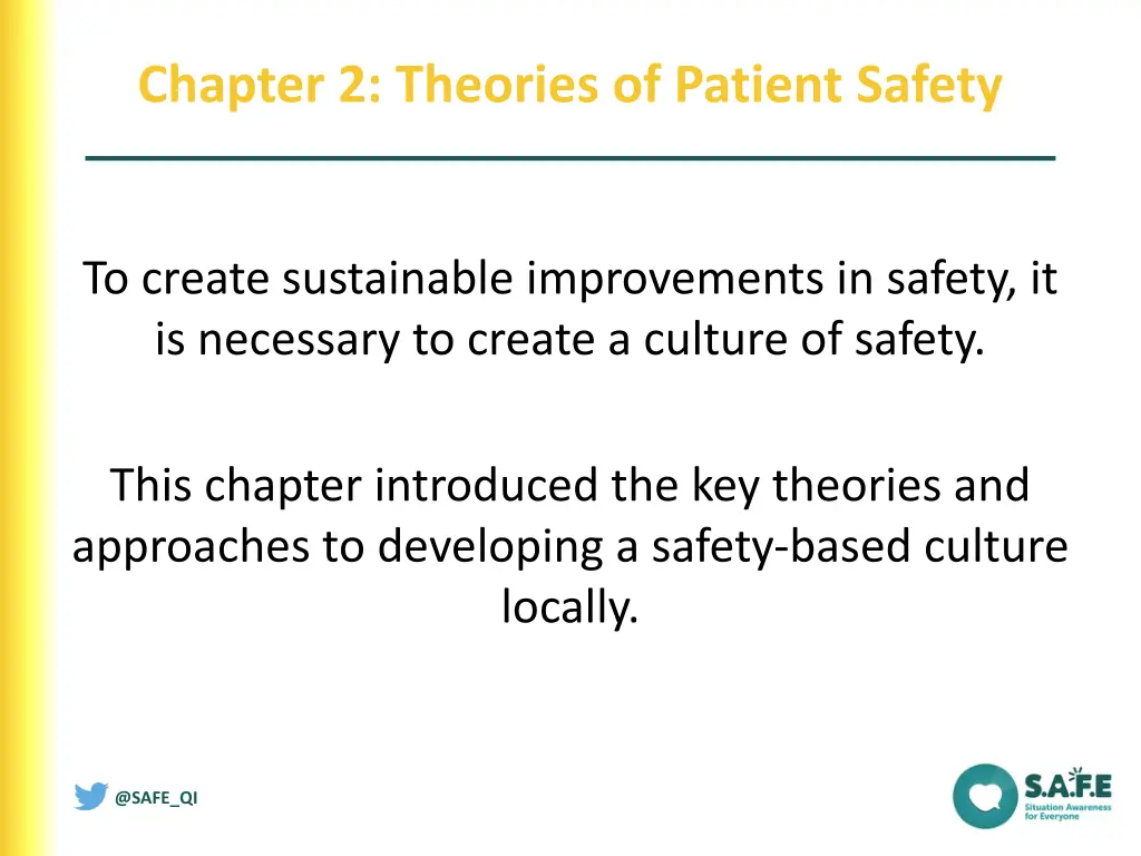 chapter 2 theories of patient safety