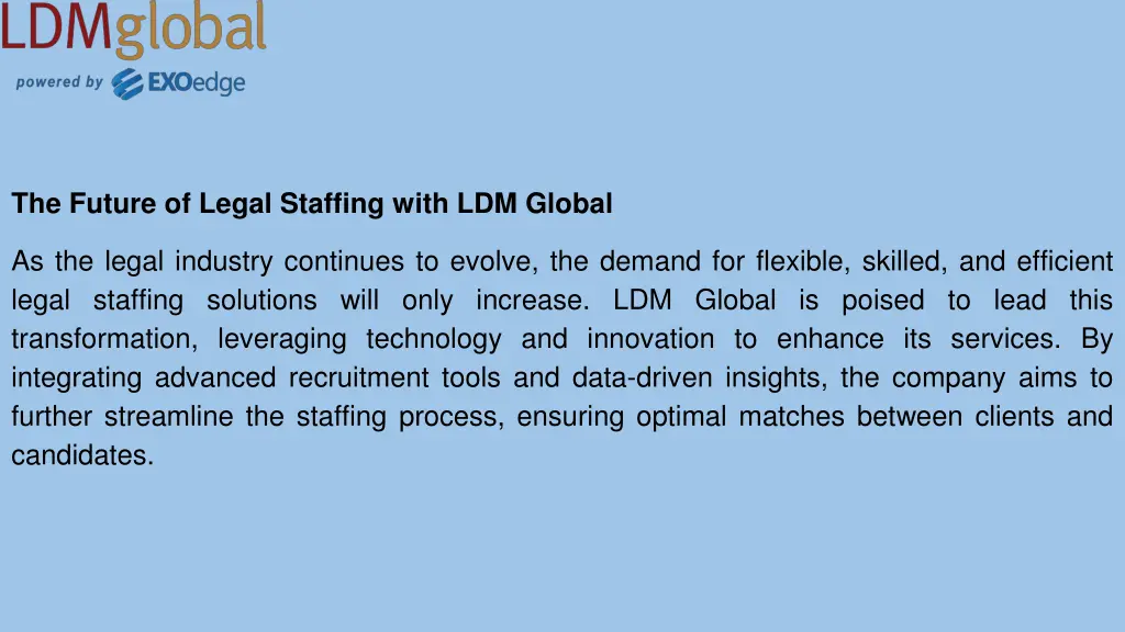 the future of legal staffing with ldm global