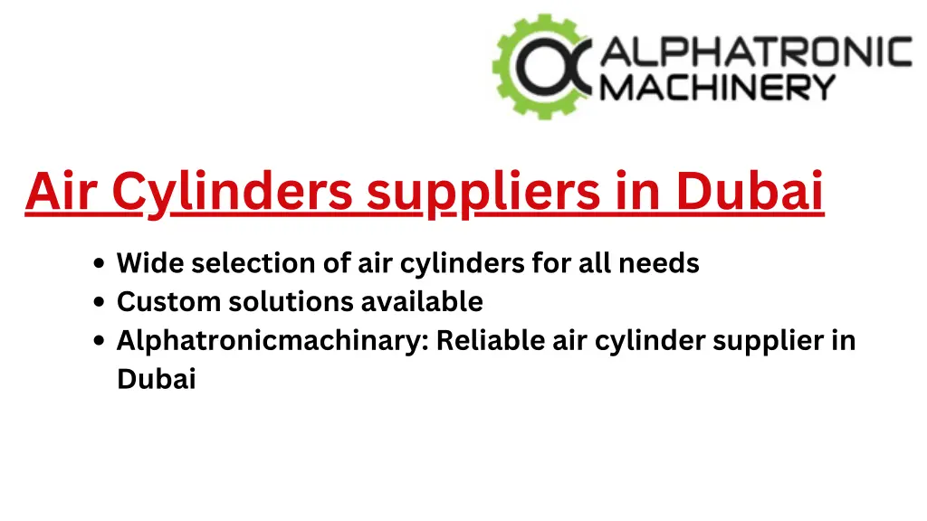 air cylinders suppliers in dubai