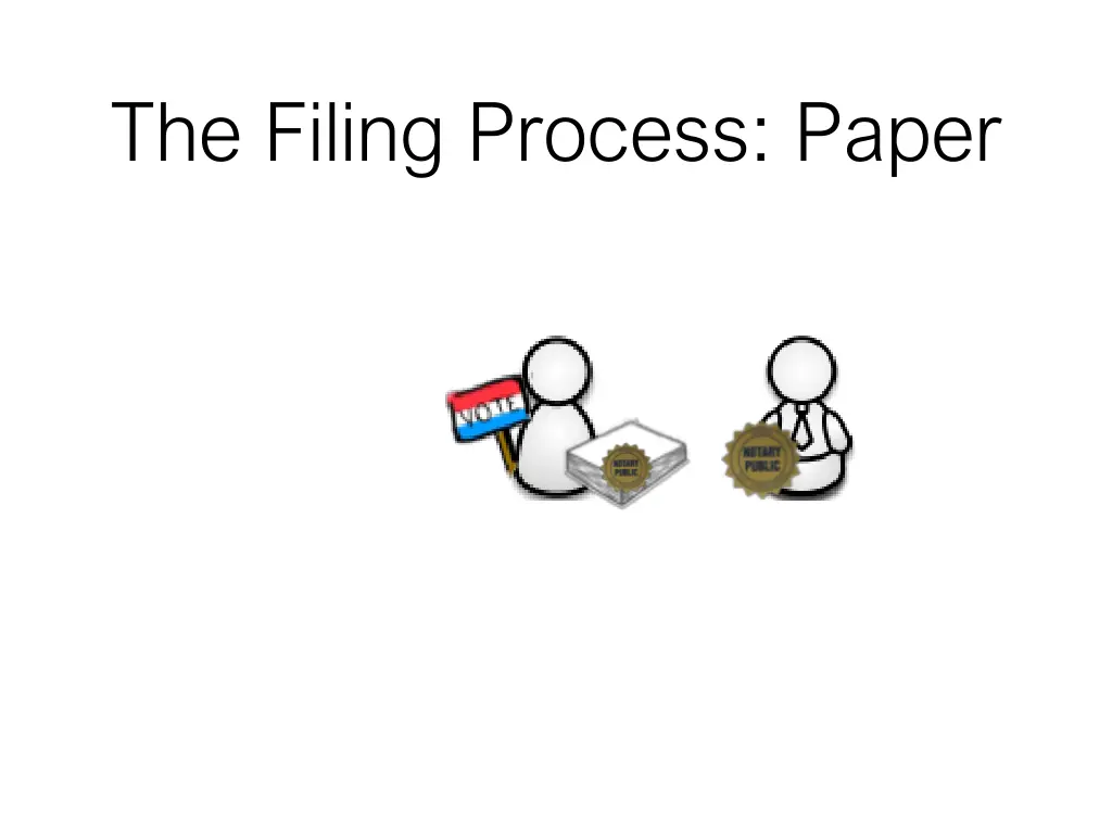 the filing process paper 4