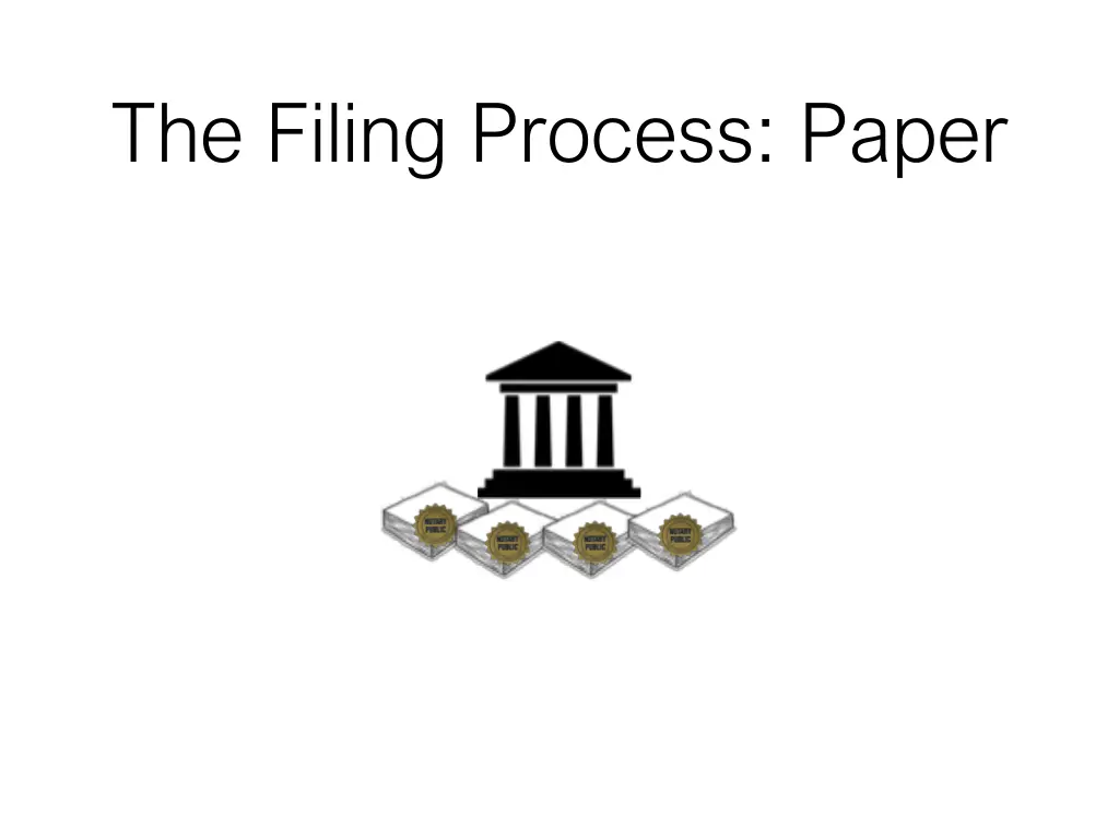 the filing process paper 6