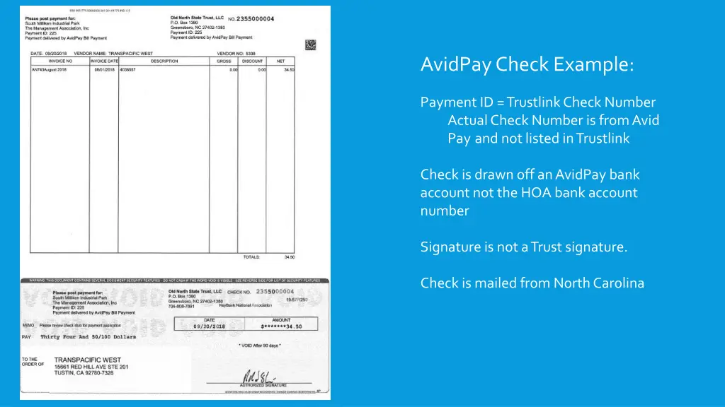 avidpay check example