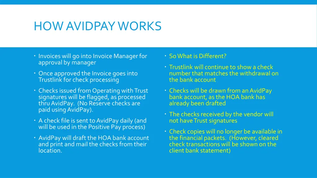 how avidpay works