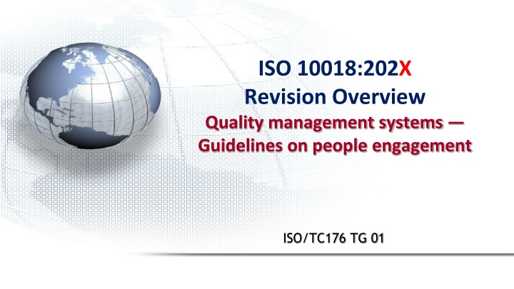 iso 10018 202x revision overview quality