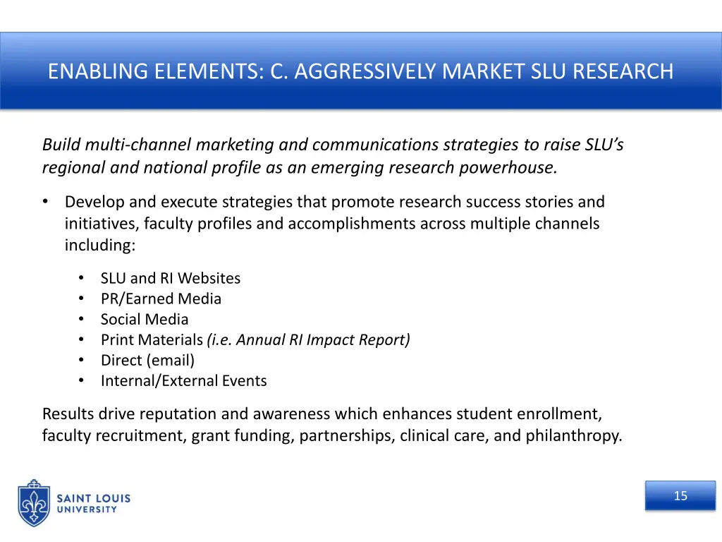 enabling elements c aggressively market