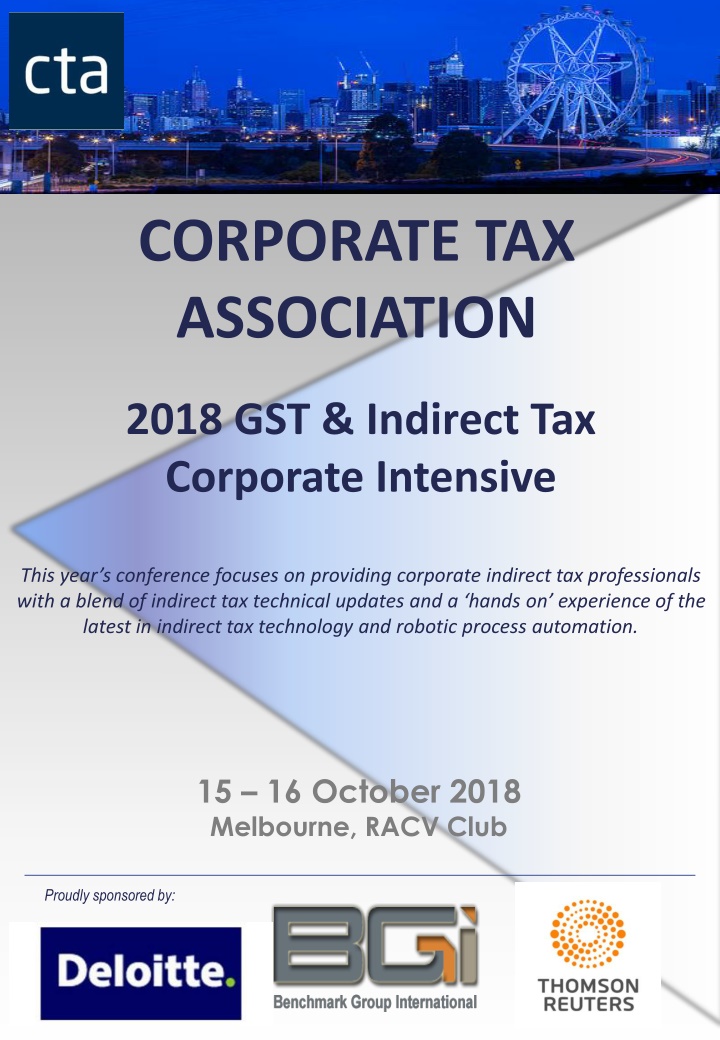 corporate tax association