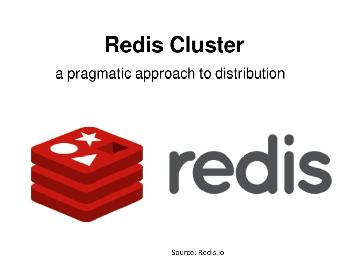 redis cluster a pragmatic approach to distribution