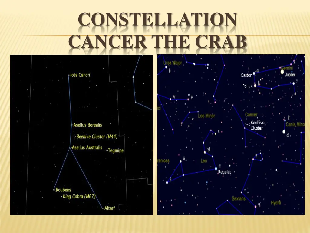 constellation cancer the crab