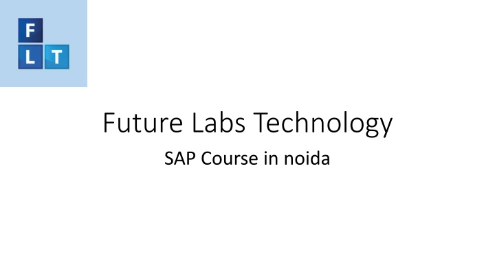 future labs technology sap course in noida